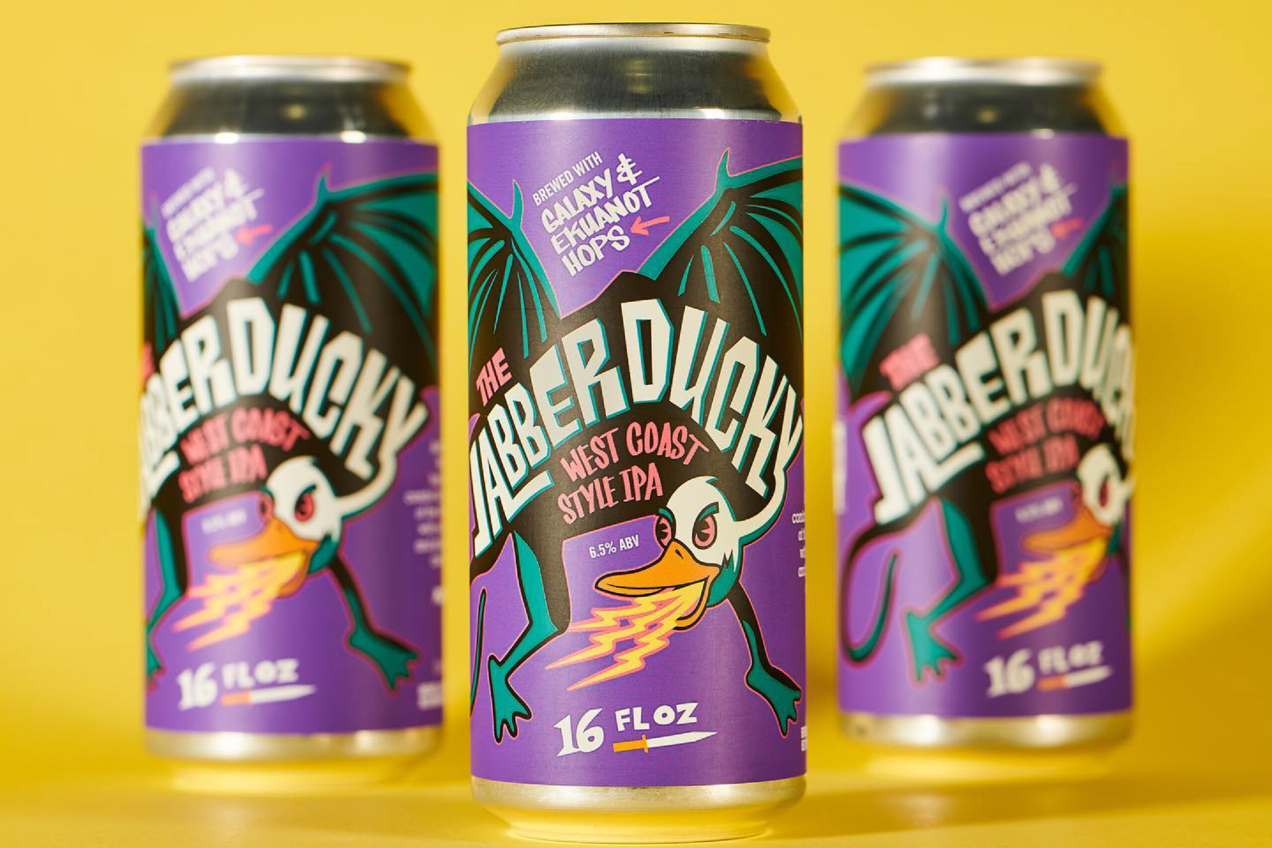 Beer Can design for Duck Foot Brewing Co. by Madonna+Child Creative Studio