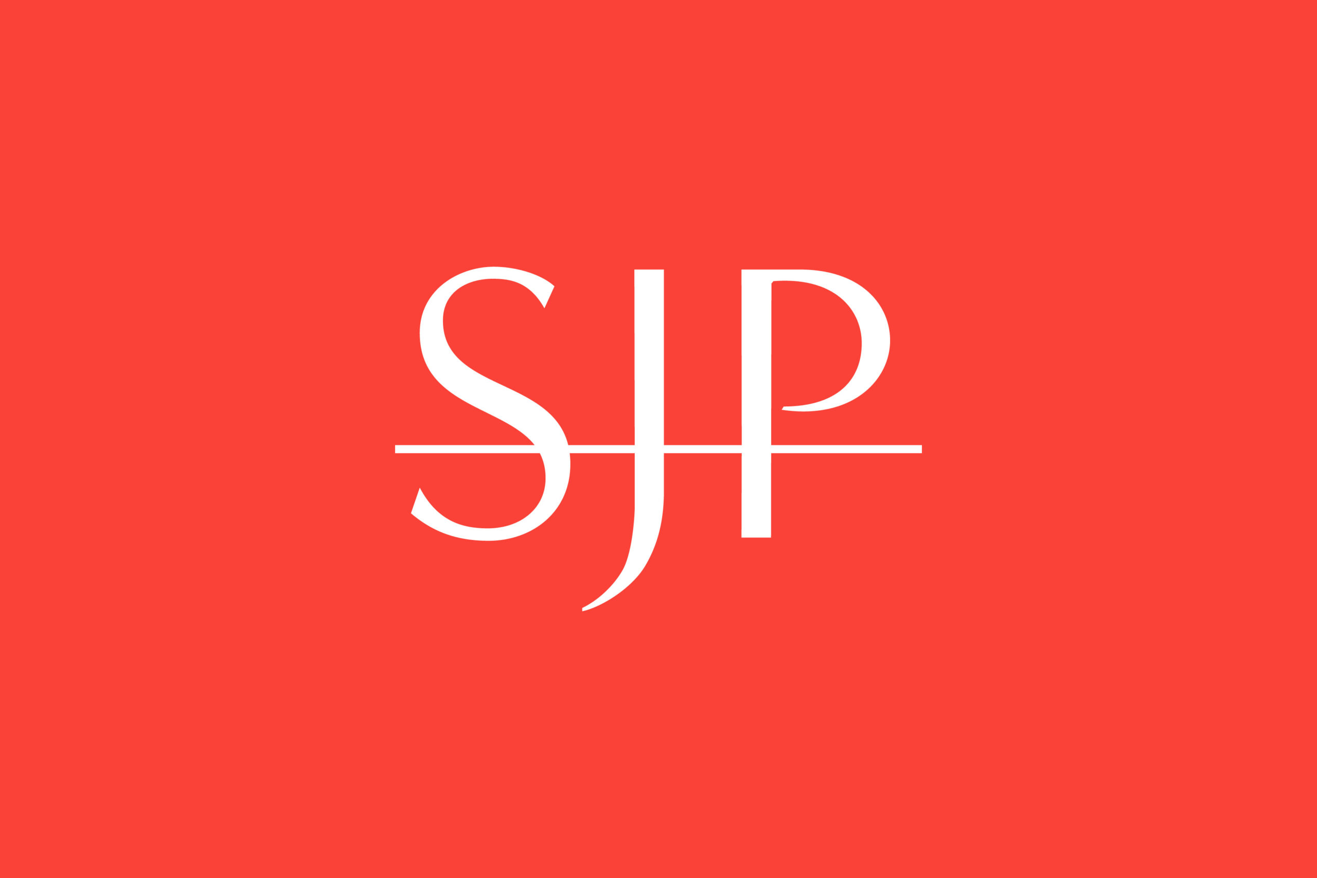 Logo design for SJP by Madonna+Child Creative Studio