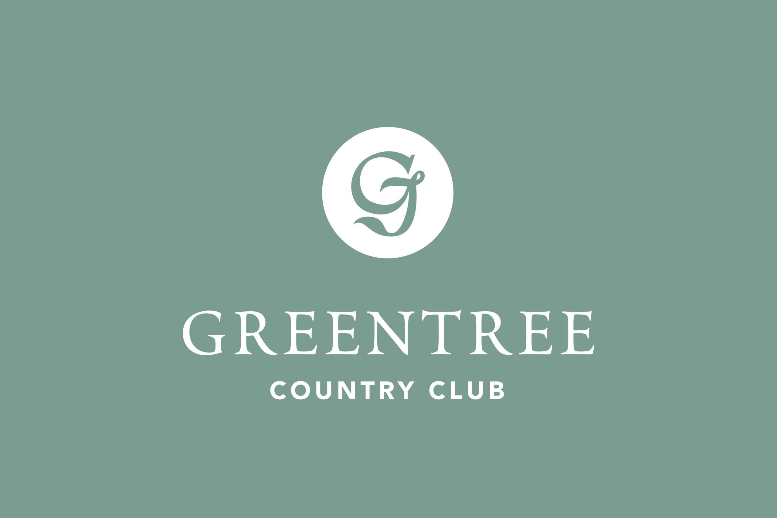 Logo design for Greentree Country Club by Madonna+Child Creative Studio