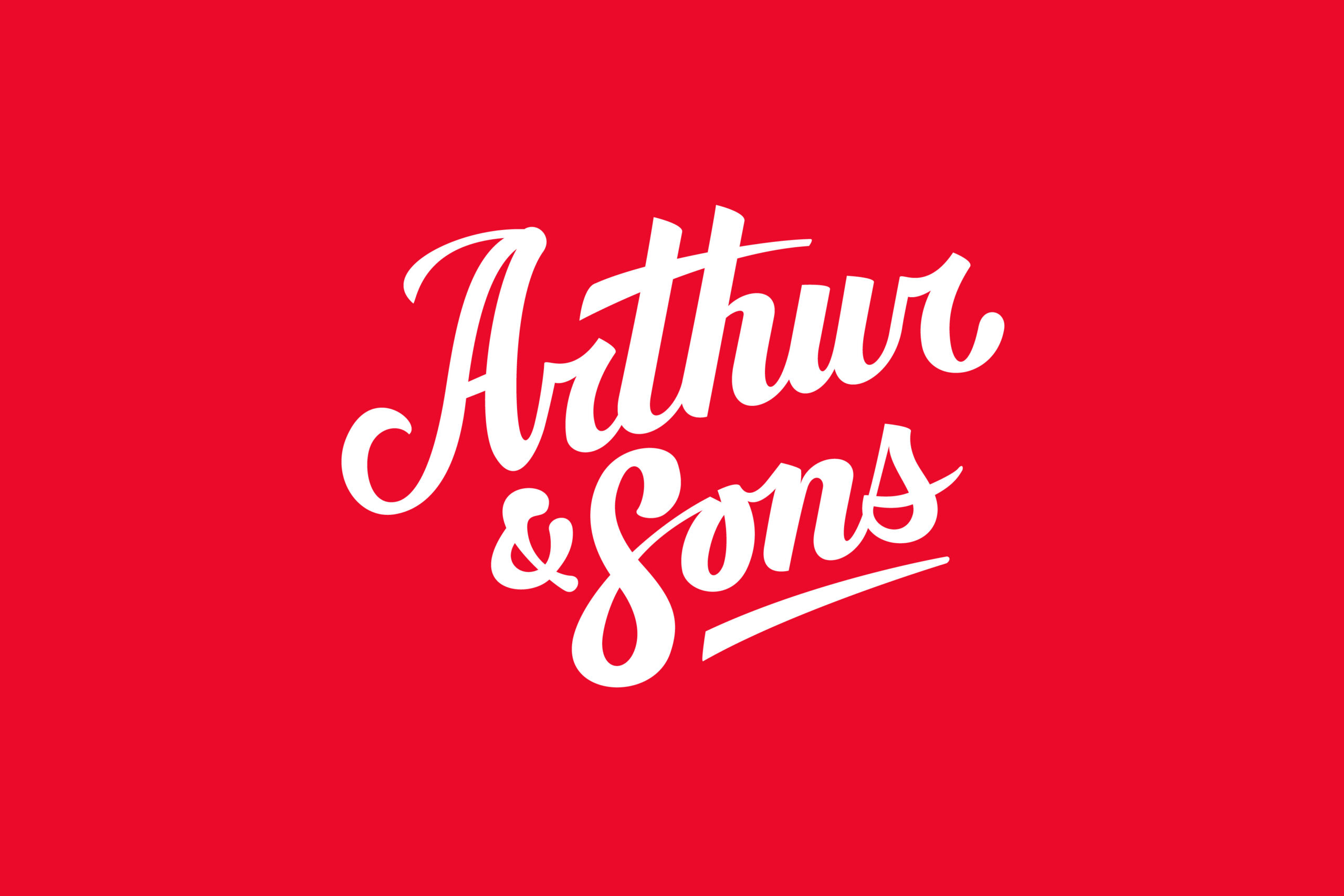 Logo design for Arthur & Sons NY Italian by Madonna+Child Creative Studio