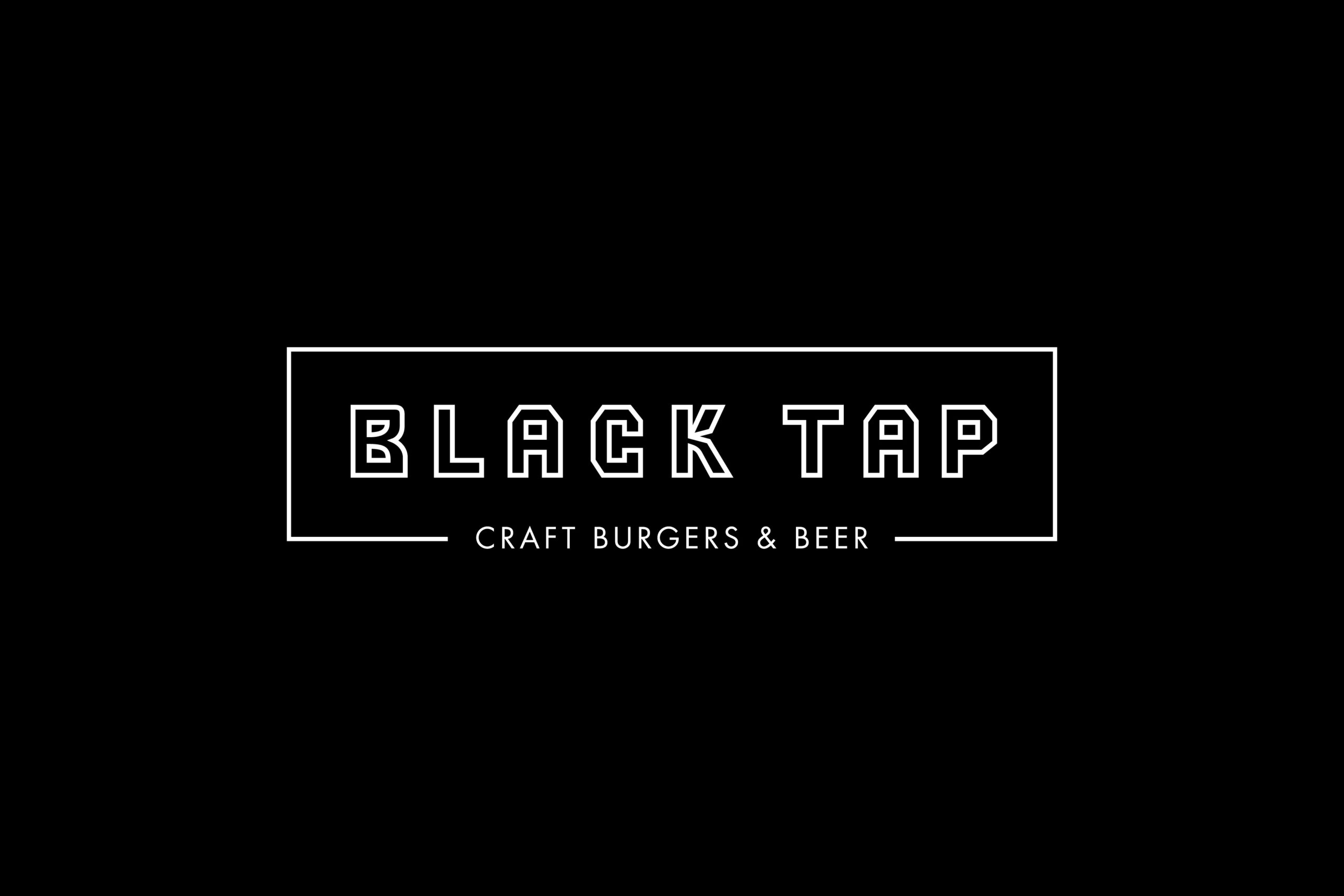 Logo design for Black Tap Craft Burgers & Beer by Madonna+Child Creative Studio