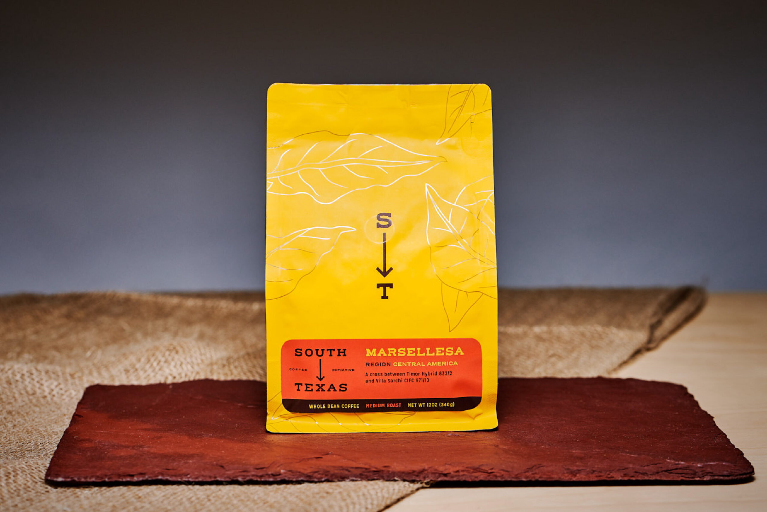 Packaging for South Texas Coffee Initiative by Madonna+Child Creative Studio